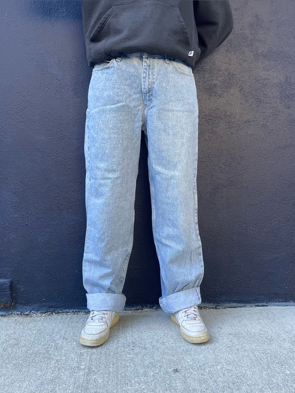 Lightwash Lee relaxed fit baggy jeans 34x34
